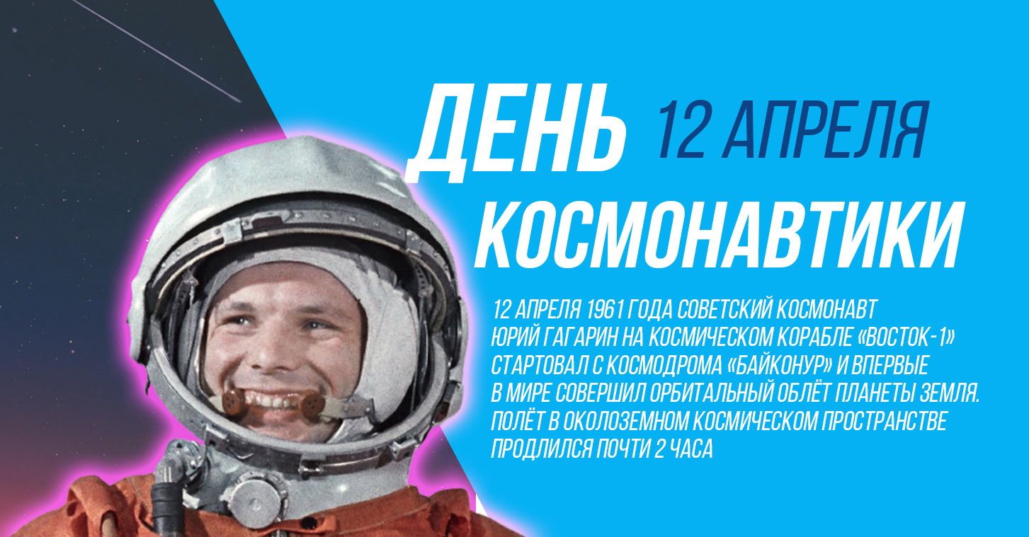 день космонавтики 12 апреля